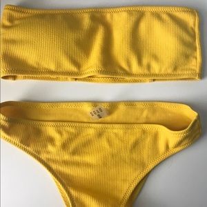 Yellow bikini set